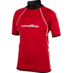 Crazy4sailing Shirt KidSKIN 05 Short Sleeve, red