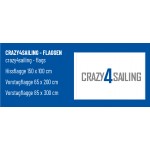 Crazy4sailing   - flags, 200 x 65 cm