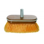 Brush Deluxe yellow soft with water flow-through