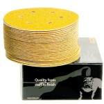 Gold-Disks 150 mm Ø, 9 holes P 100 100 Pieces